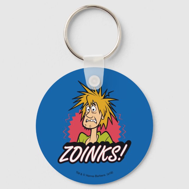 Porte-clés Shaggy "Zoinks !" graphic (Recto)