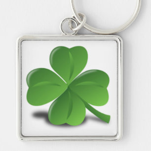 Porte-clés shamrock 3D/trèfle