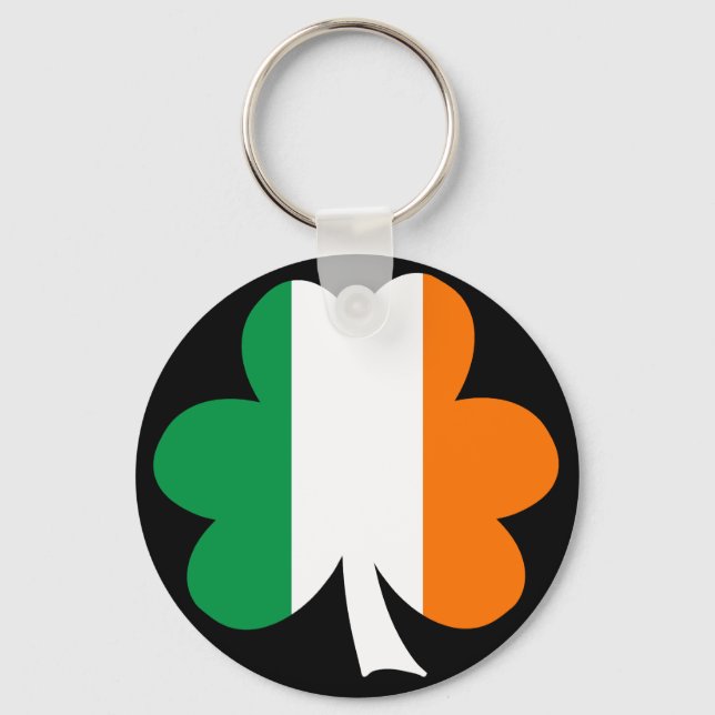 Porte-clés Shamrock à trois couleurs (Recto)