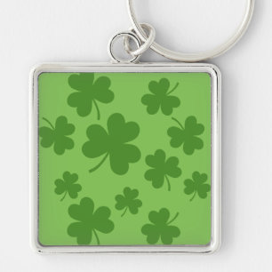 Porte-clés Shamrock de la Saint Patrick Motif Clover