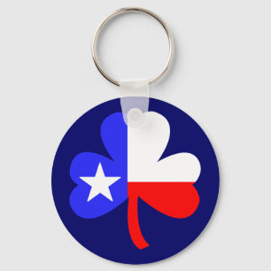 Porte-clés Shamrock du Texas