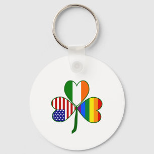 Porte-clés Shamrock gay