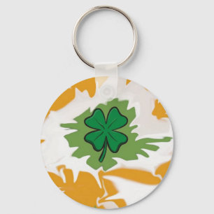 Porte-clés Shamrock irlandais