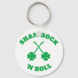 Porte-clés Shamrock 'n Roll Grunge