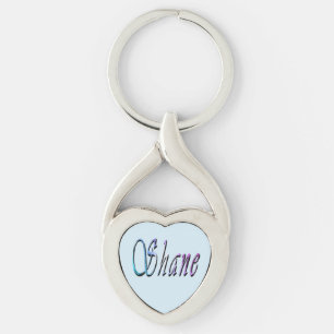 Porte-clés "Shane" Shane coloré nom,