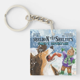Porte-clés Sheldon le Sheltie