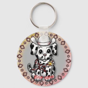 Porte-clés Shérif Chien Chiot