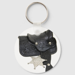 Porte-clés SheriffBadgeSaddle051009