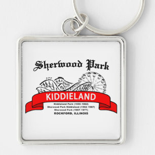 Porte-clés Sherwood Park Kiddieland, Rockford, IL. Amusement