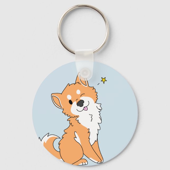 Porte-clés Shiba Inu Porte - clé (Recto)