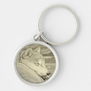 Porte-clés Shiba Inu Porte - clé Shiba Inu Chien cadeaux d'ar