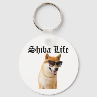 Porte-clés Shiba Life