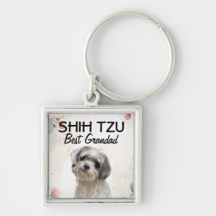 Porte-clés Shih Tzu Best Grand-père