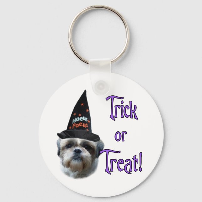 Porte-clés Shih Tzu Trick (Recto)