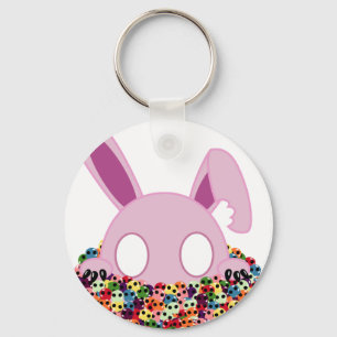 Porte-clés Shinikaru le lapin - Crânes à sucre