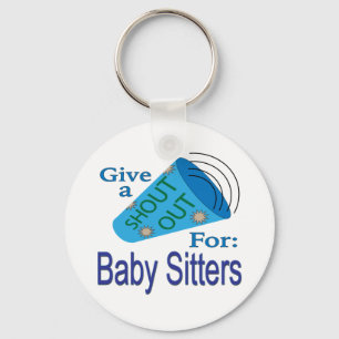 Porte-clés Shout Out pour Baby Sitters