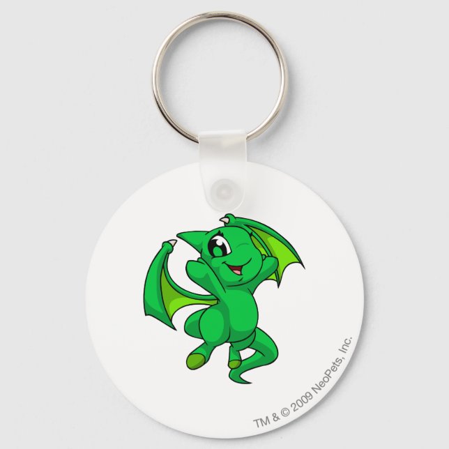 Porte-clés Shoyru Green (Recto)