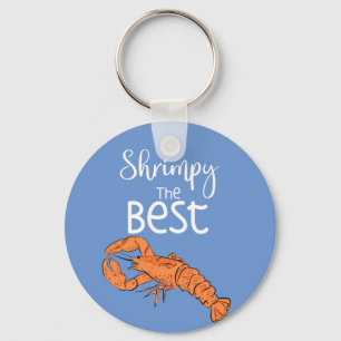 Porte-clés Shrimply the best pun