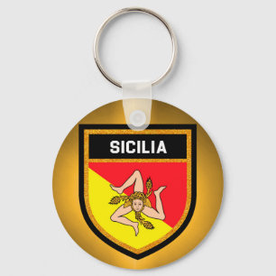 Porte-clés Sicilia Flag