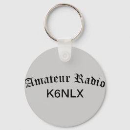 Porte-clés Signal radio et d'appel amateur