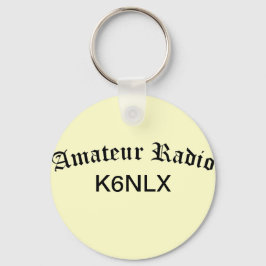 Porte-clés Signal radio et d'appel amateur