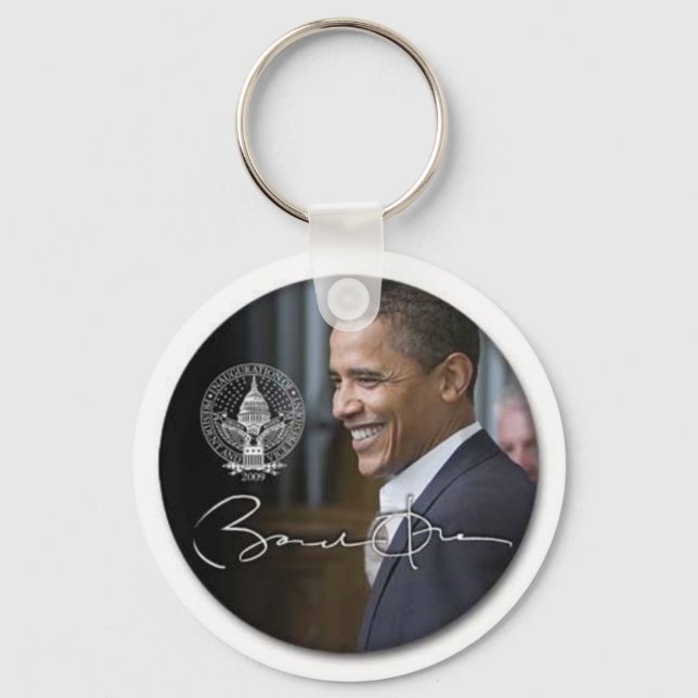 Porte-clés Signature Porte - clé Obama (Recto)