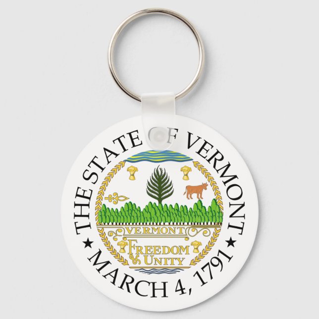 Porte-clés signe du Vermont (Recto)