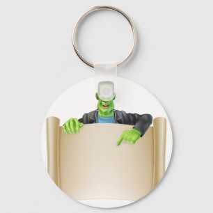 Porte-clés Signe Halloween Frankenstein Saut