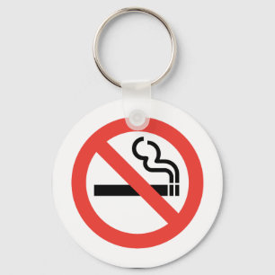 Porte-clés Signe non-fumeurs