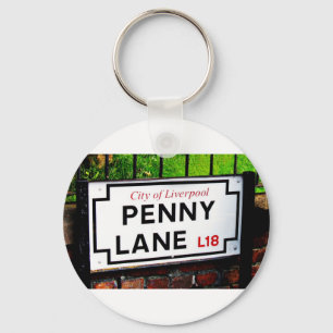 Porte-clés signe Penny Lane Liverpool