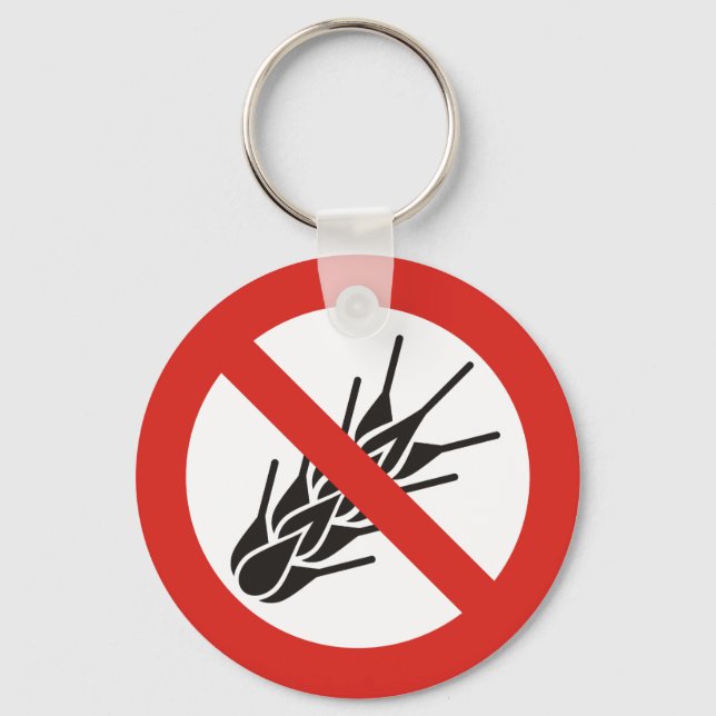 Porte-clés Signe sans gluten Porte - clé (Recto)