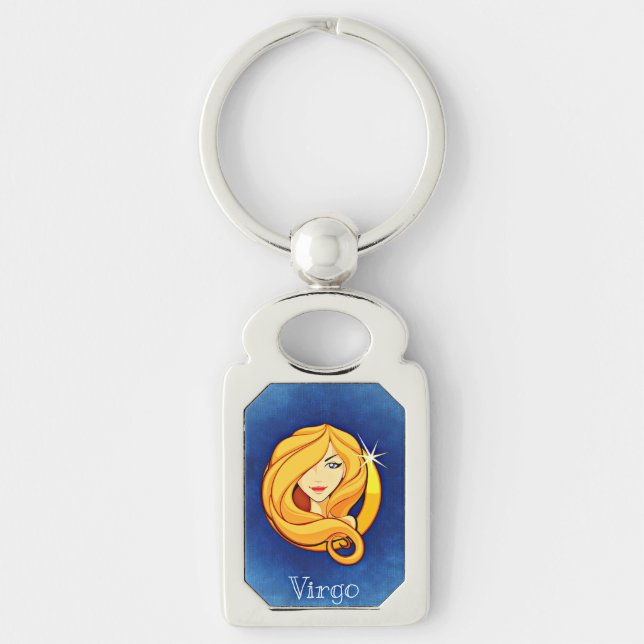 Porte-clés SIGNE Zodiaque Astrologique Virgo (Devant)