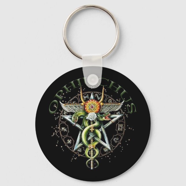 Porte-clés SIGNE Zodiaque Ophiuchus NOUVEAU (Recto)