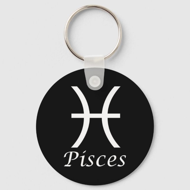 Porte-clés SIGNE Zodiaque 'Pisces' (Recto)