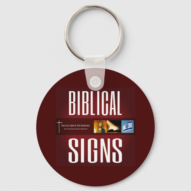 Porte-clés Signes bibliques 2018 Logo Porte - clé (Recto)