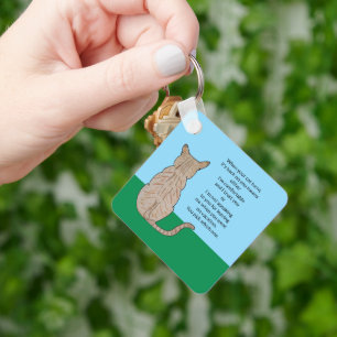 Porte-clés Significations possibles du dos de chat