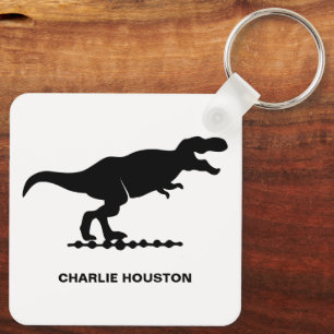 Porte-clés silhouette de dinosaure Tyrannosaurus