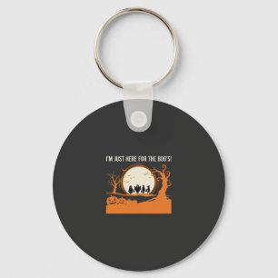 Porte-clés Silhouette de fantôme de Halloween Boo