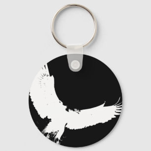 Porte-clés Silhouette de l'aigle