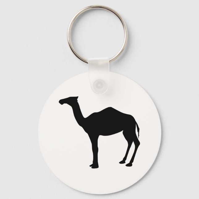 Porte-clés Silhouette dromadaire (Recto)