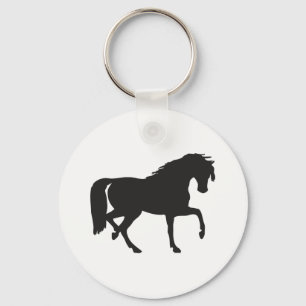 Porte-clés Silhouette du cheval