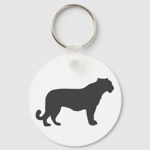 Porte-clés Silhouette Tiger