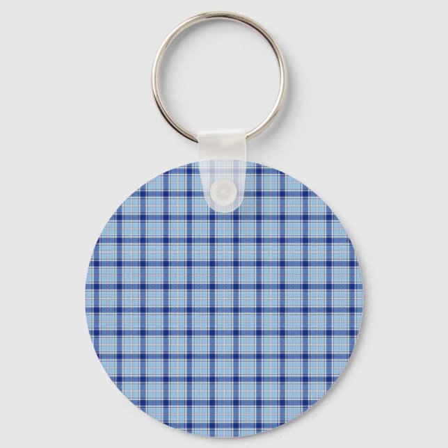 Porte-clés Simple Style Chake Rustique Bleu  (Recto)