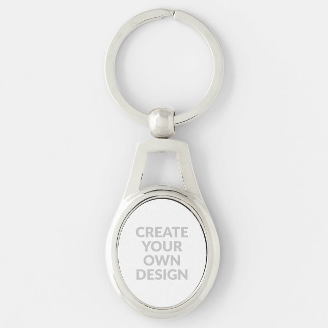 Porte-clés Simply - Create Your Own Metal Keychain (Devant)