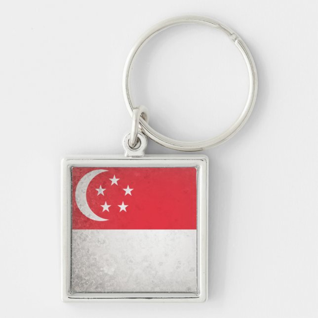 Porte-clés Singapour (Devant)