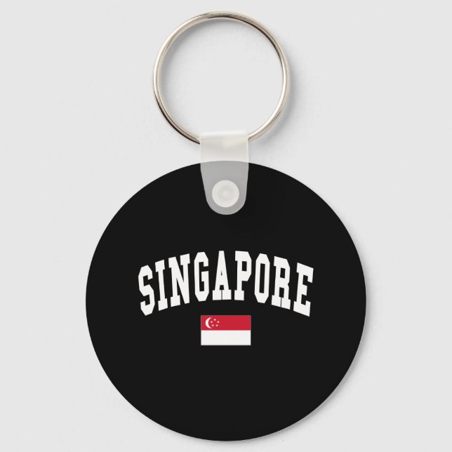PORTE-CLÉS SINGAPOUR (Recto)