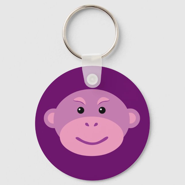 Porte-clés Singe pourpre (Recto)