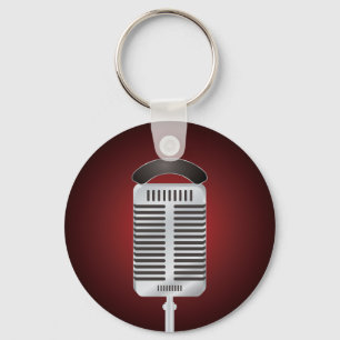 Porte-clés Singing Microphone Keychain