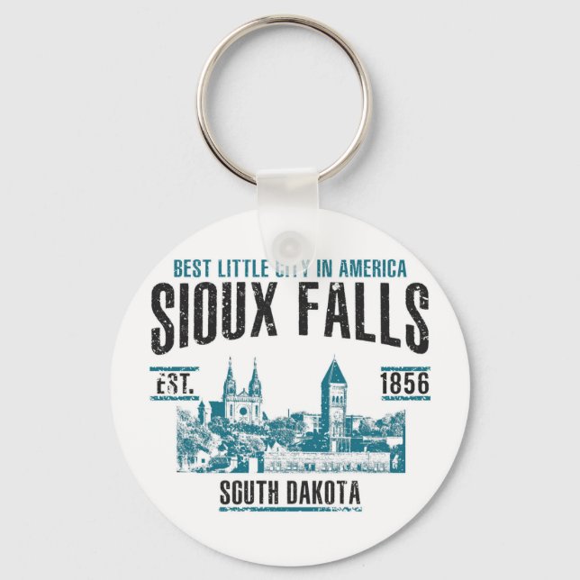 Porte-clés Sioux Falls (Recto)