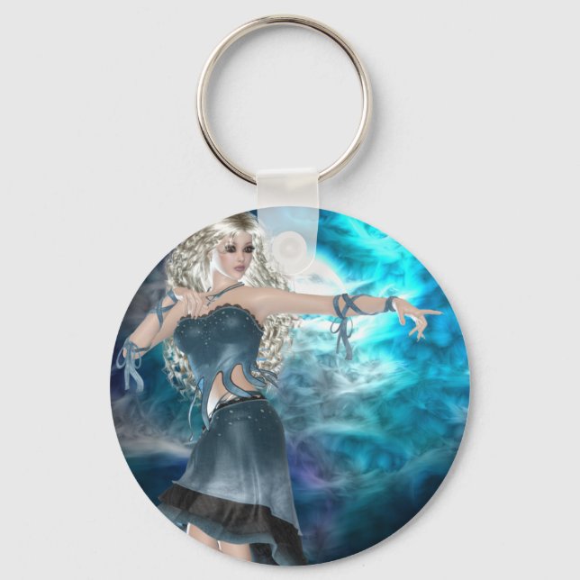 Porte-clés Sirène Sky Imaginaire (Recto)